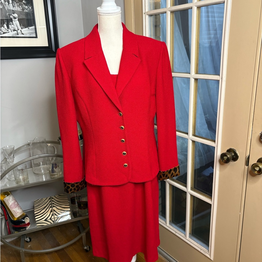 St. John Vibrant Red Collection Piece